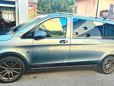 Begagnad Mercedes Vito 2014 Grå Van