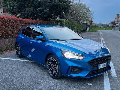 Usata Ford Focus ST-Line 125 CV (91 kW) 2020 Blu Berlina