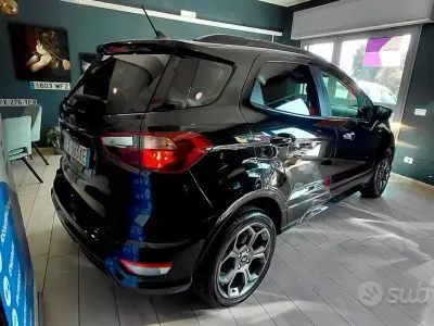 Usata Ford Ecosport ST-Line 100 CV (73 kW) 2019 Nero SUV