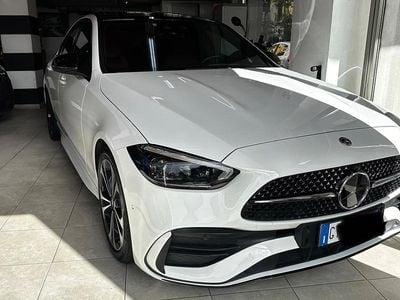 Usata Mercedes C300e Premium Plus 265 CV (194 kW) 2023 Bianco Berlina