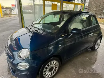 Używany Fiat 500 69 KM (50 kW) 2020 Niebieski Hatchback