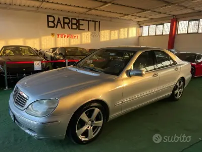 Usata Mercedes S320 224 CV (164 kW) 2001 Grigio Berlina