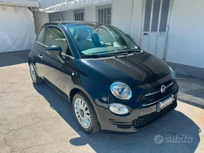 Usata Fiat 500 Lounge 95 CV (69 kW) 2018 Nero Berlina