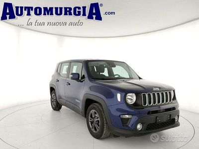 Usata Jeep Renegade Longitude 120 CV (88 kW) 2020 Blu SUV