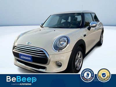 Usata Mini ONE 102 CV (75 kW) 2014 Bianco pastello Utilitaria