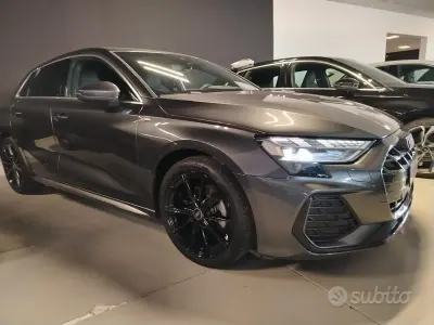 Usata Audi A3 S-Line 150 CV (110 kW) 2025 Grigio Berlina