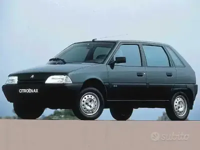 Usata Citroën AX 75 CV (55 kW) 1996 Nero Utilitaria