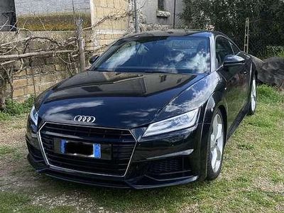 Usata Audi TT S-Line 184 CV (135 kW) 2015 Nero Coupé