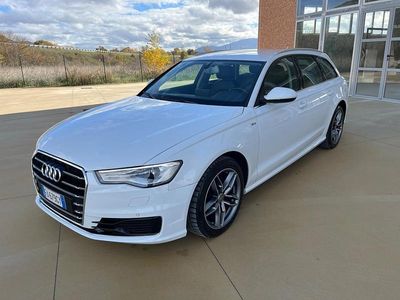 Usata Audi A6 S-Line 190 CV (139 kW) 2015 Bianco Station wagon
