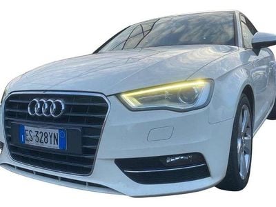Usata Audi A3 Ambition 105 CV (77 kW) 2013 Bianco Utilitaria