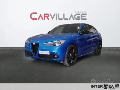 Brugt Alfa Romeo Stelvio Veloce 210 HK (154 kW) 2022 Blå SUV