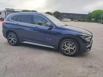 Usata BMW X1 150 CV (110 kW) 2015 Bluazzurro SUV