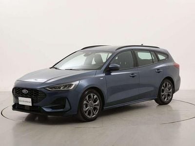 Usata Ford Focus ST-Line 125 CV (91 kW) 2023 Blu Station wagon