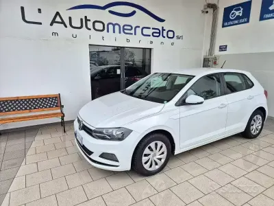 Usata VW Polo Comfortline 80 CV (58 kW) 2018 Bianco Utilitaria