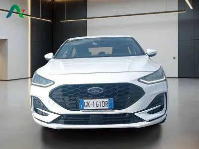 Usata Ford Focus ST-Line 125 CV (91 kW) 2022 Bianco Berlina