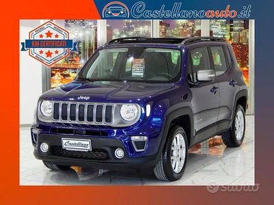 Usata Jeep Renegade Limited 140 CV (102 kW) 2019 Blu/azzurro SUV