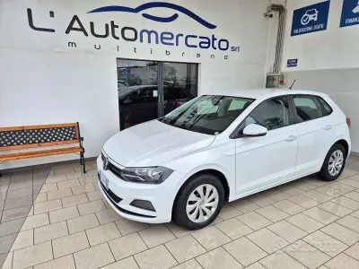 Usata VW Polo Comfortline 80 CV (58 kW) 2018 Bianco Utilitaria