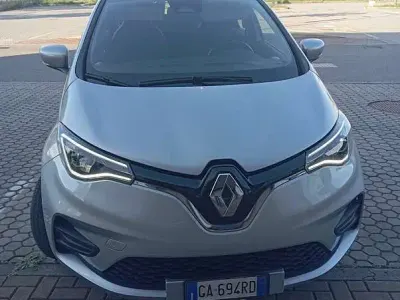 Usata Renault Zoe Life 110 kW (150 CV) 2020 Argento Utilitaria