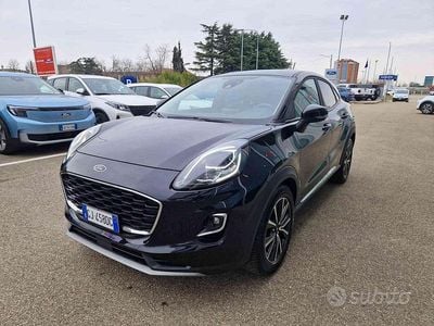 Usata Ford Puma S 125 CV (91 kW) 2022 Nero SUV