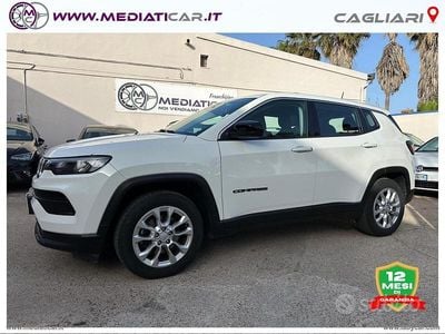 Bianco Usata 2021 Jeep Compass Longitude SUV | 21.900 € (Buon prezzo)
