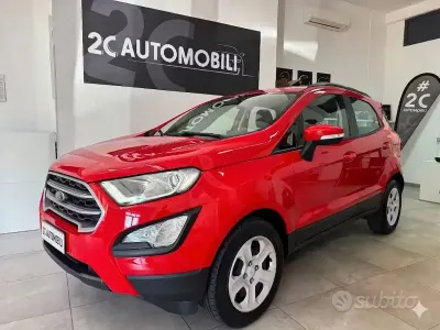 Usata Ford Ecosport 99 CV (72 kW) 2019 Rosso SUV