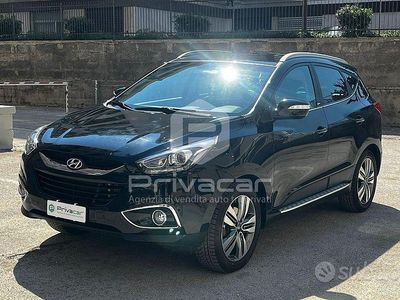 Usata Hyundai ix35 Xpossible 135 CV (99 kW) 2014 Nero SUV