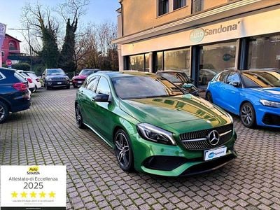 Usata Mercedes A180 Premium 109 CV (80 kW) 2017 Verde Berlina
