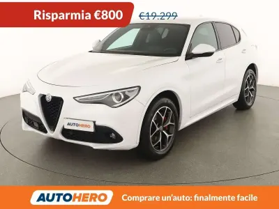 Usata Alfa Romeo Stelvio Super 209 CV (153 kW) 2018 Bianco SUV