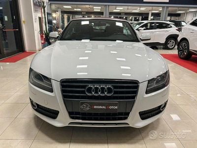 Usata Audi A5 Cabriolet Ambition 160 CV (117 kW) 2011 Bianco Cabrio