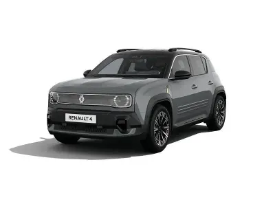 Nieuw Renault 4 E-Tech Iconic 110 kW (150 PK) 2026 Grijs SUV