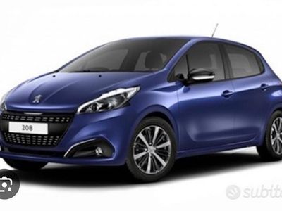 Usata Peugeot 208 82 CV (60 kW) 2016 Blu Utilitaria