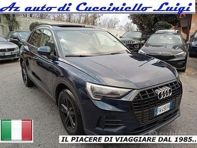 Usata Audi Q3 Advanced 150 CV (110 kW) 2019 Blu SUV