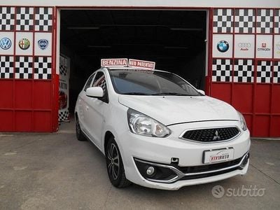 Usata Mitsubishi Space Star Invite 71 CV (52 kW) 2018 Bianco Utilitaria