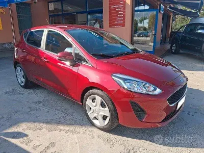 Usata Ford Fiesta Business Edition 86 CV (63 kW) 2020 Rosso Utilitaria
