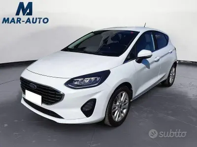 Usata Ford Fiesta Titanium 75 CV (55 kW) 2022 Bianco Utilitaria