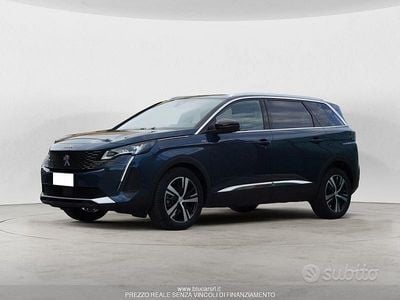 Usata Peugeot 5008 GT 131 CV (96 kW) 2023 Blu Monovolume