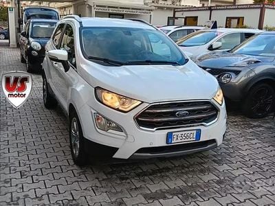 Usata Ford Ecosport Titanium 100 CV (73 kW) 2019 Bianco SUV