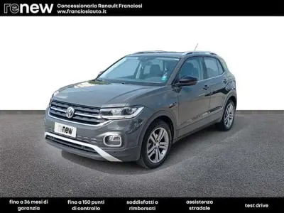 Usata VW T-Cross Advance 116 CV (85 kW) 2020 Grigio scuro SUV