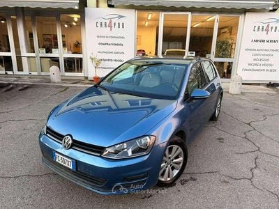 Usata VW Golf VII 110 CV (80 kW) 2016 Blu/azzurro Berlina