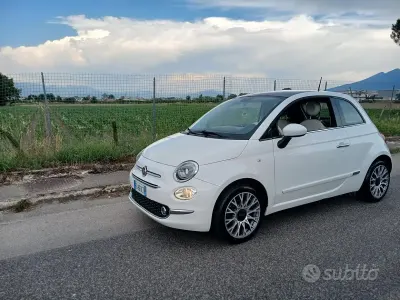 Usata Fiat 500 Lounge 69 CV (50 kW) 2016 Bianco Berlina