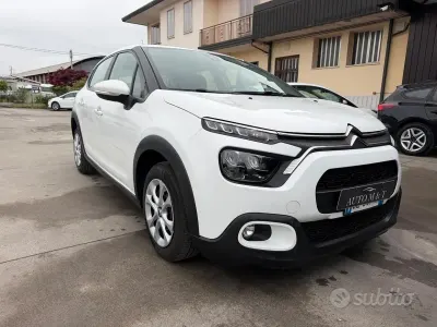 Usata Citroën C3 Shine 102 CV (75 kW) 2022 Bianco Utilitaria