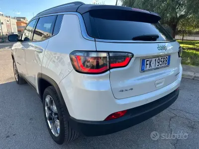 Usata Jeep Compass Opening Edition 140 CV (102 kW) 2017 Bianco SUV