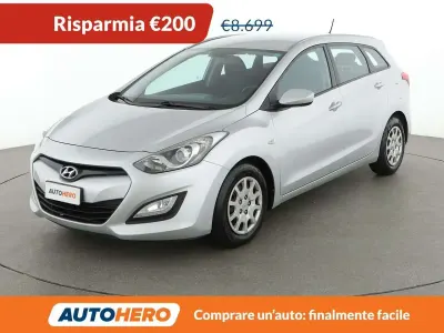 Brugt Hyundai i30 Classic 110 HK (80 kW) 2015 Sølv Stationcar