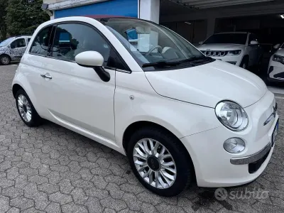 Occasion Fiat 500C Lounge 69 ch (50 kW) 2014 Blanc Cabriolet