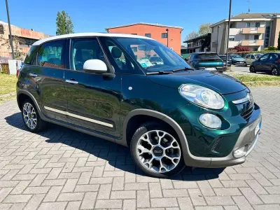 Usata Fiat 500L Trekking 84 CV (61 kW) 2014 Verde Monovolume