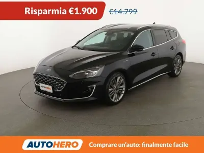 Usata Ford Focus Vignale 120 CV (88 kW) 2019 Nero Station wagon