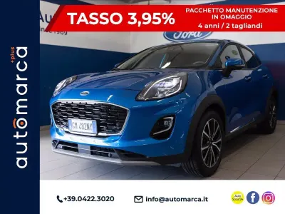 Usata Ford Puma Titanium S 125 CV (91 kW) 2023 Desert island blue (metallizzato) SUV