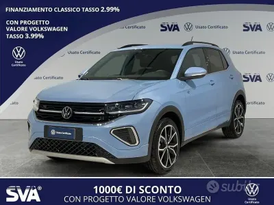 Nuova VW T-Cross R-line Plus 115 CV (84 kW) 2026 Blu SUV