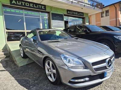 Usata Mercedes SLK250 204 CV (150 kW) 2015 Grigio Cabrio