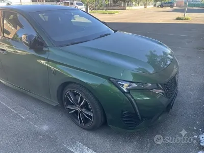 Usata Peugeot 308 GT 131 CV (96 kW) 2022 Verde Berlina